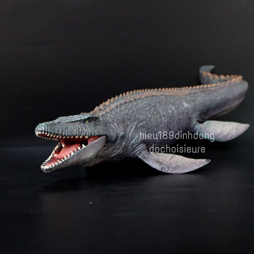 Mô hình khủng long Mosasaurus gập được hàm Nhựa đặc chắc tay
