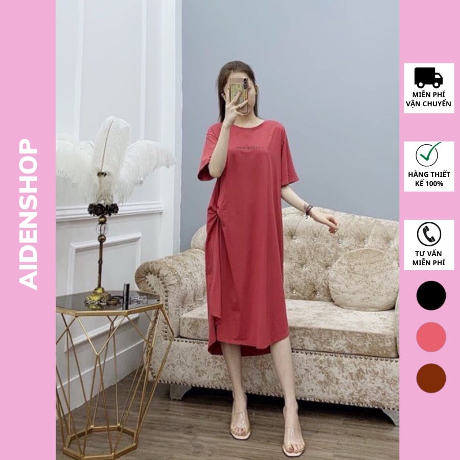Váy bầu mùa hè thời trang Aidenshop đầm bầu thiết kế đẹp