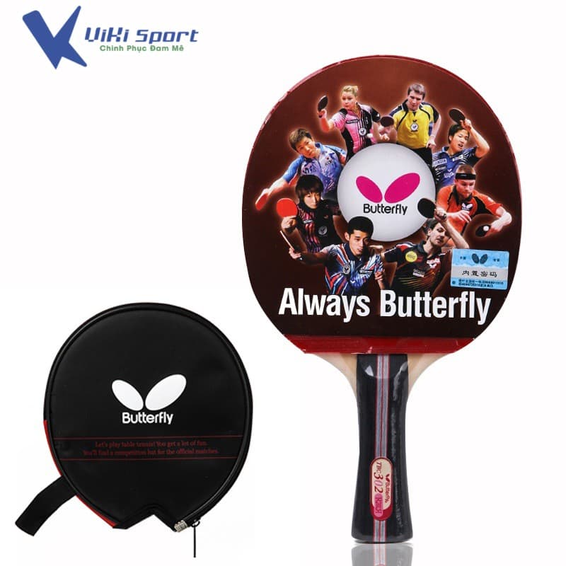 Vợt Bóng Bàn Cao Cấp BUTTERFLY 301 Tiêu Chuẩn Thi Đấu Quốc Tế ViKi Sport