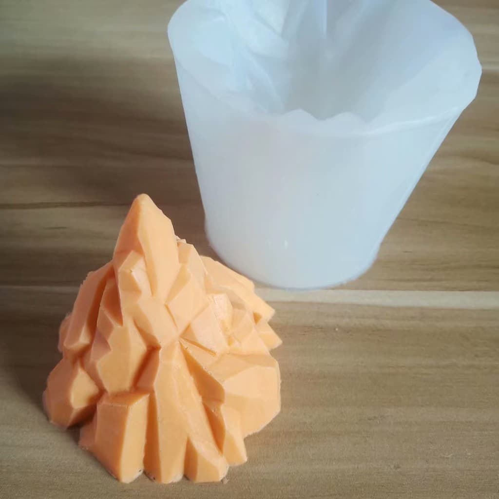 Khuôn Silicone Núi Lửa Núi Tuyết