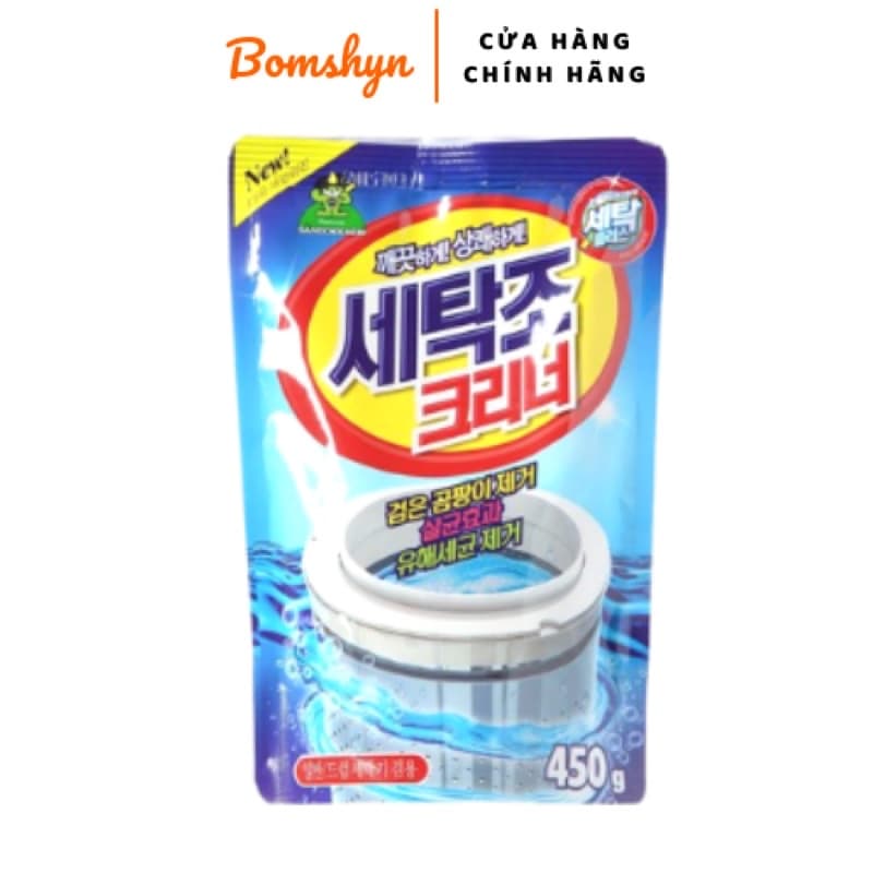 Tẩy lồng máy giặt hàn quốc siêu sạch 450gr