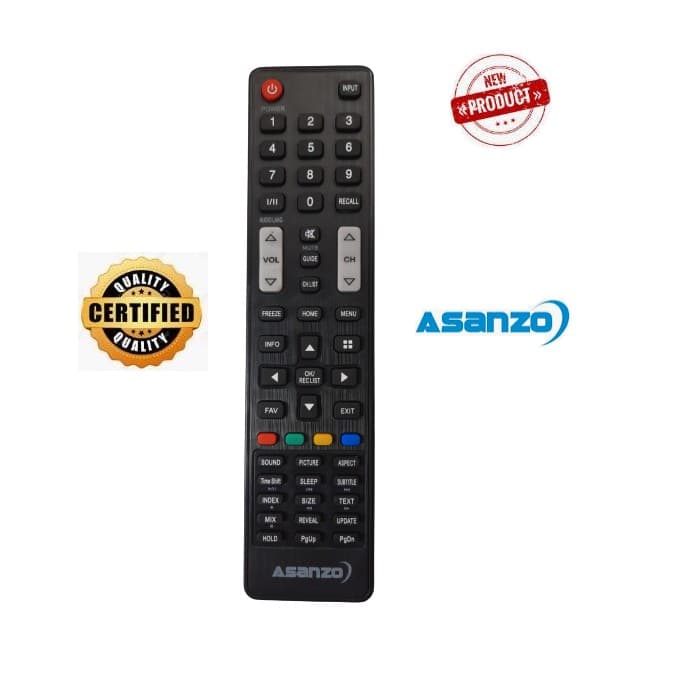 Remote Điều khiển thay thế tương thích cho tivi Asanzo Smart TIVI Hàng tốt