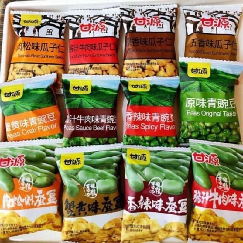 500g Đậu Hà Lan Tẩm vị Hướng Dương Tẩm Vị Sấy Giòn