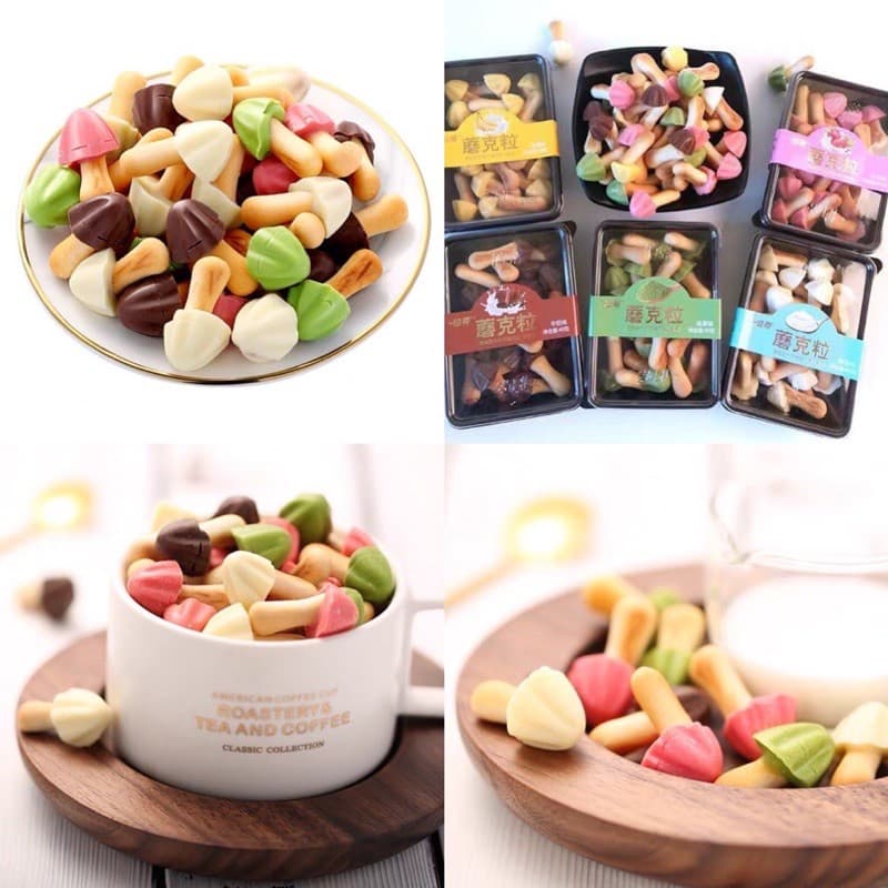 Bánh Nấm Socola Hộp 40g