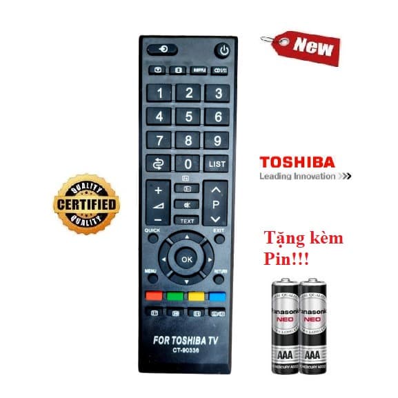 Điều khiển tivi Toshiba 4 các dòng TV Toshiba 32L 43U 43L 49L 49U 50U 55L 55U Smart TV Hàng tốt