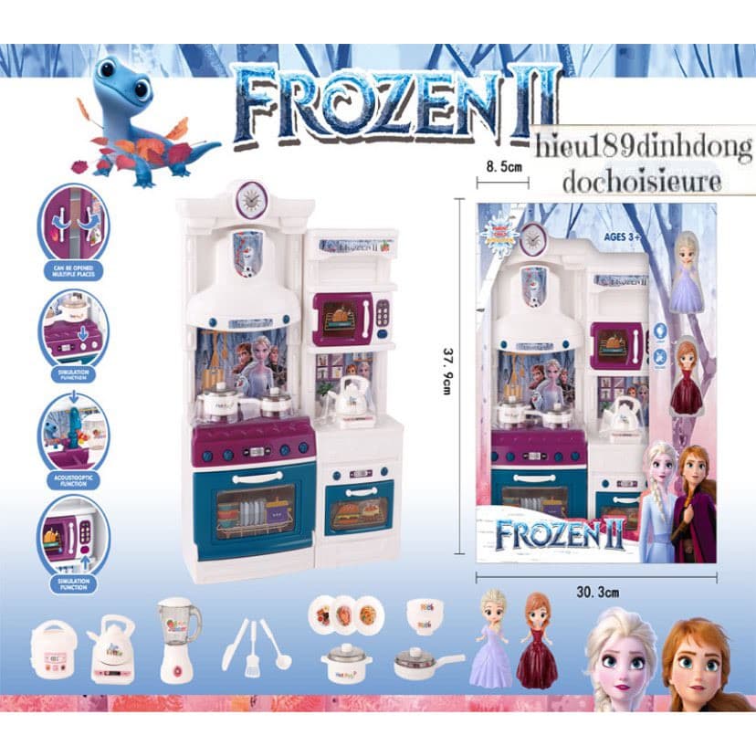 Bồ đồ chơi nhà bếp chủ đề Elsa