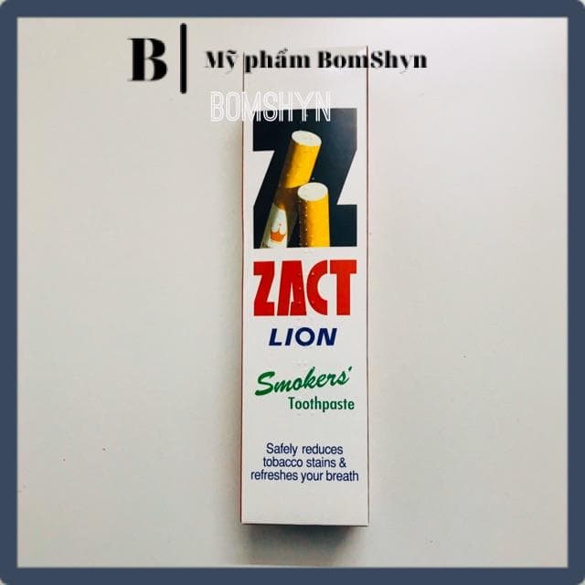 Kem tẩy trắng răng cho người hút thuốc Zact lion thái lan