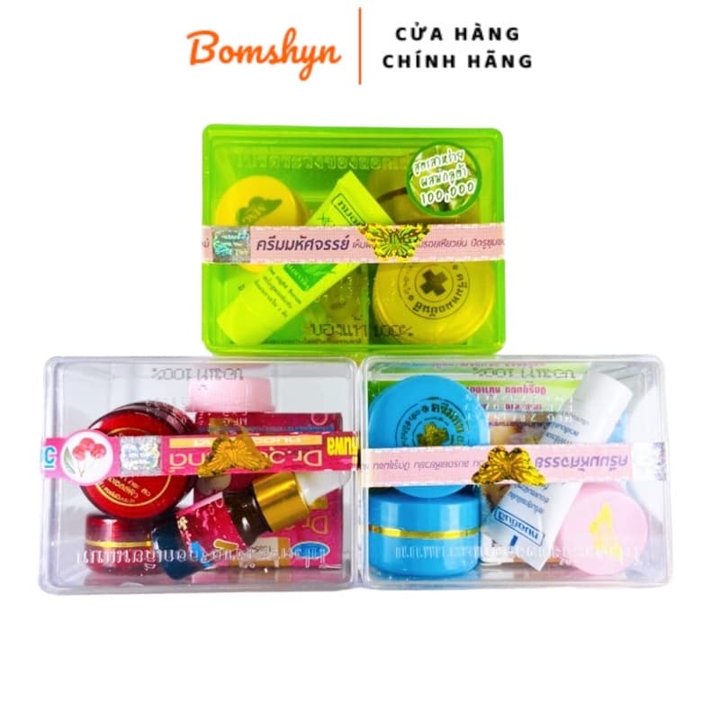 BỘ XÀ BÔNG MÀU TRẮNG WHITE NANO THÁI LAN