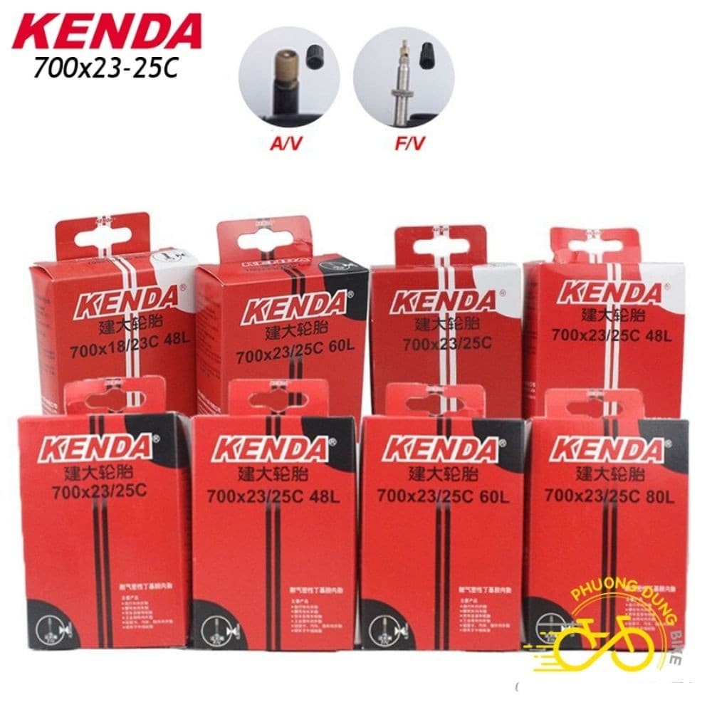 Ruột (Săm) xe đạp KENDA 700x23 25C