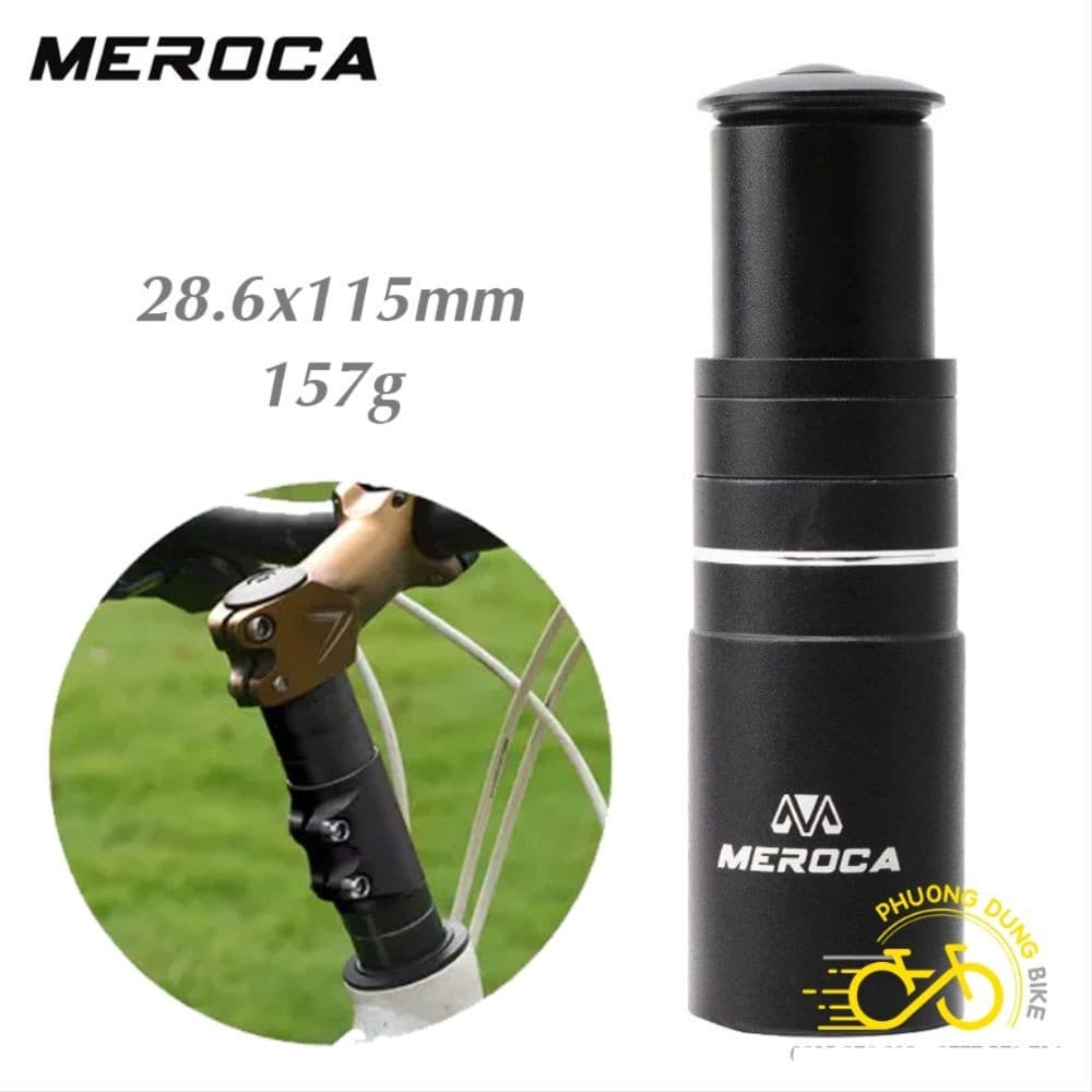 Bộ nối cổ xe đạp Bộ tăng chiều cao ghi đông xe đạp MEROCA