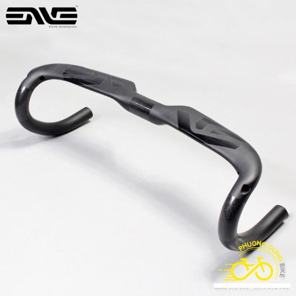 Ghi đông cong dẹp xe đạp road Carbon ENVE AERO SES 400 420 440 x 31.8mm