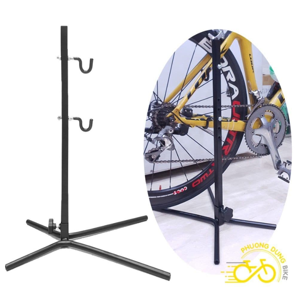 Giá Đỡ Xe Đạp 2 Móc Sắt Dựng Xe Trong Nhà Sửa Chữa Trưng Bày MTB Road