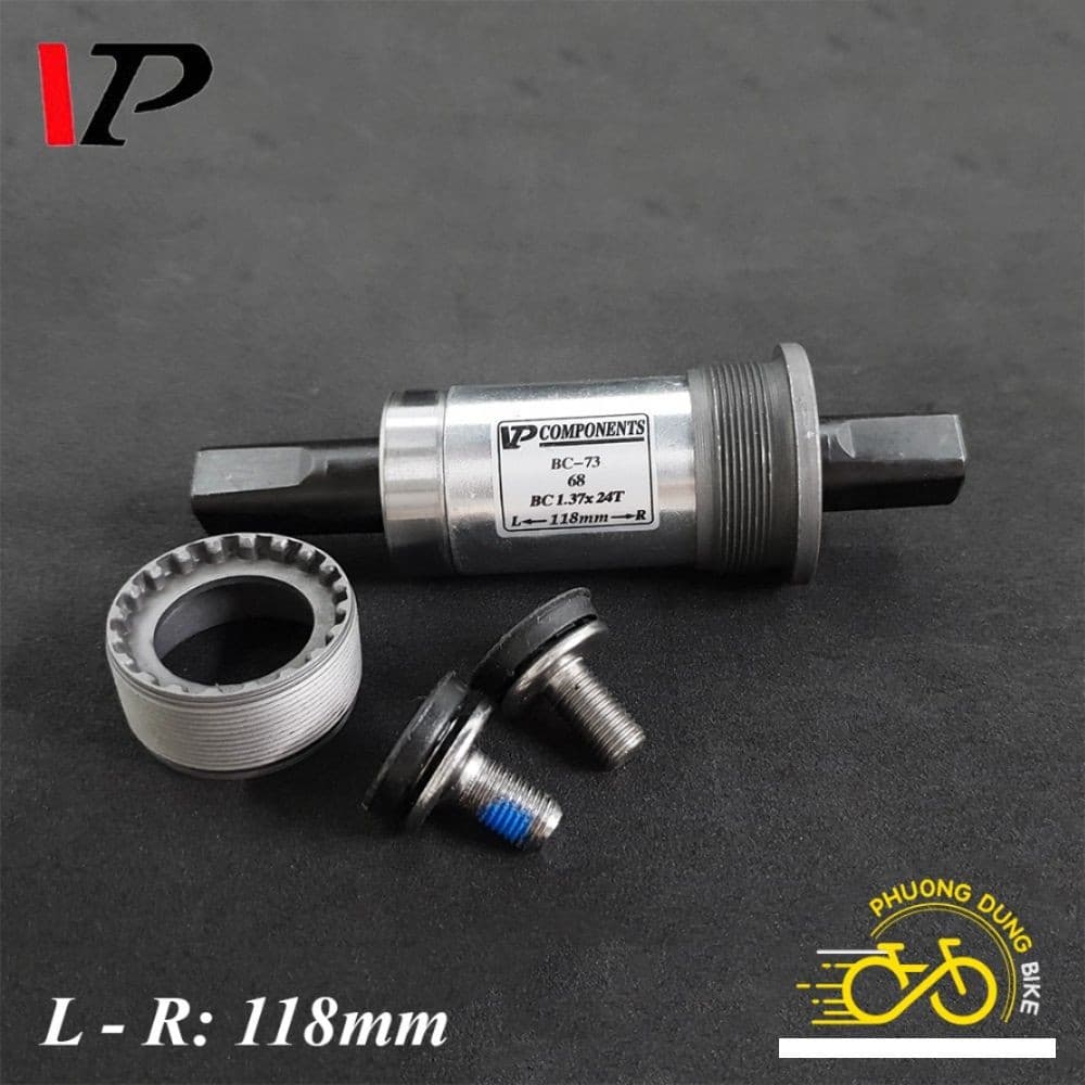 Trục giữa cốt vuông xe đạp VP BC73 118mm