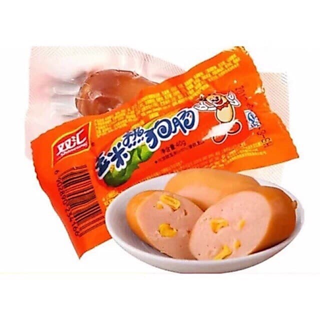 COMBO 10 CHIẾC XÚC XÍCH NGÔ VÀNG ĂN LIỀN THƠM NGON 32gr