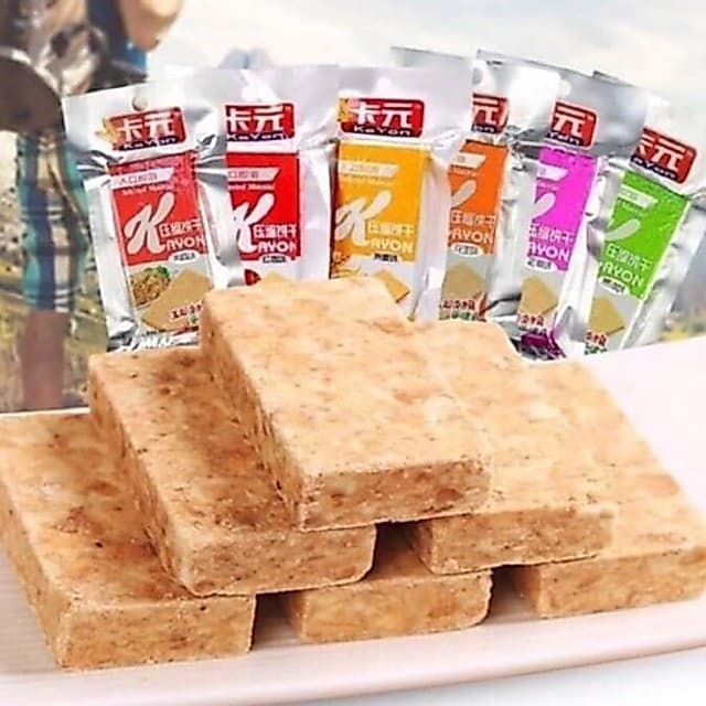 COMBO 10 THANH LƯƠNG KHÔ KAYON ĐỦ VỊ ( 42gr thanh)