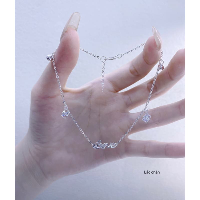 GIÁ CTV LẮC CHÂN NỮ LOVE BẠC TA