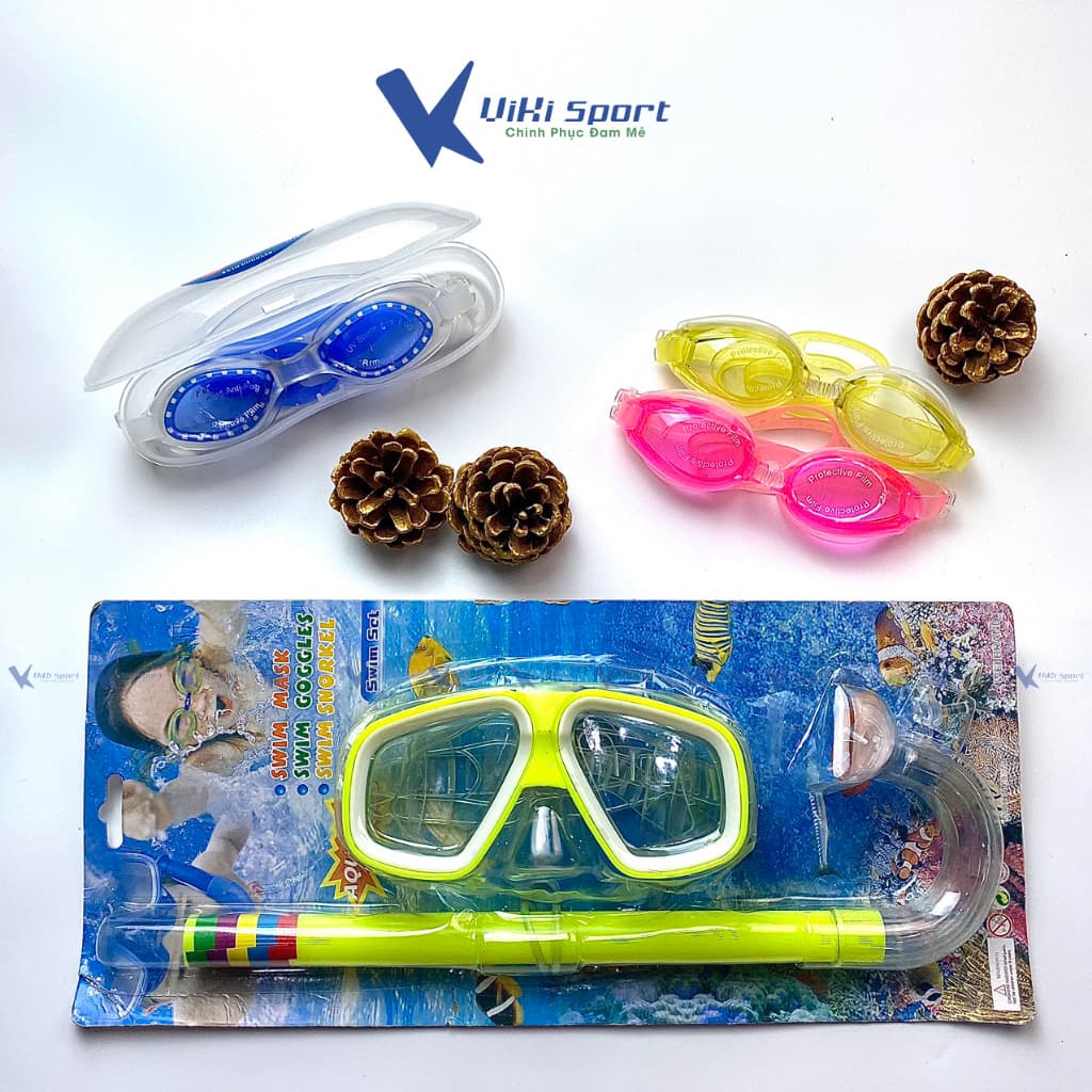 Kính Bơi Trong Suốt Seals 3110 Cho Bé ViKi Sport