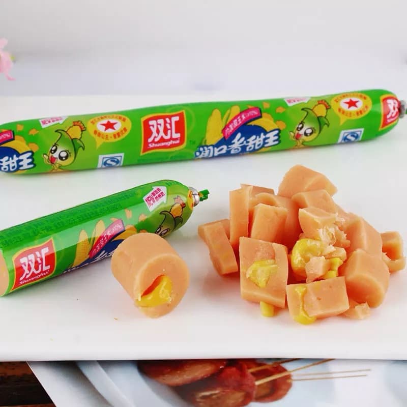 10 CHIẾC XÚC XÍCH NGÔ XANH THANH DÀI (1c 38gr)