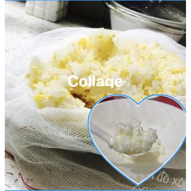 Vải đồ xôi hấp xôi đậu lọc nấm kefir khăn xôi