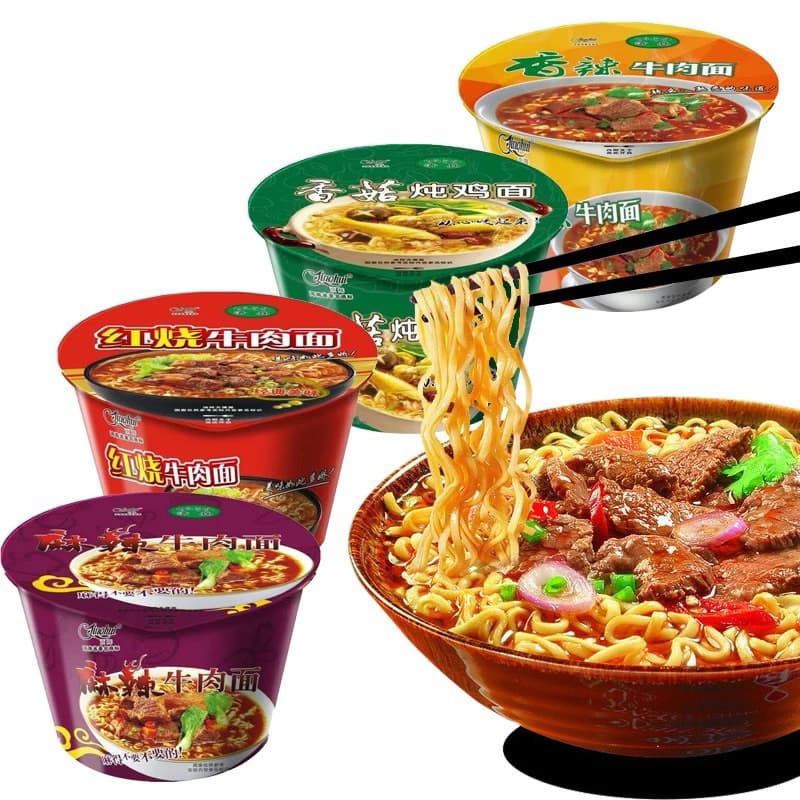 COMBO 10 CỐC MỲ TÔM MIX ĐỦ VỊ (cốc 119gr)