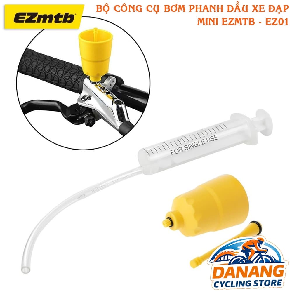 Bộ Dụng Cụ Bơm Dầu Phanh Xe Đạp Shimano Tektro Bộ Mini EZmtb 01