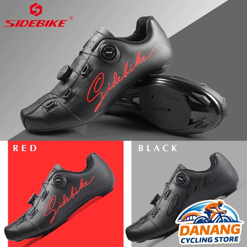 Giày Đi Can Đạp Xe Thể Thao Road SIDEBIKE SD 019 2 Khóa Vặn