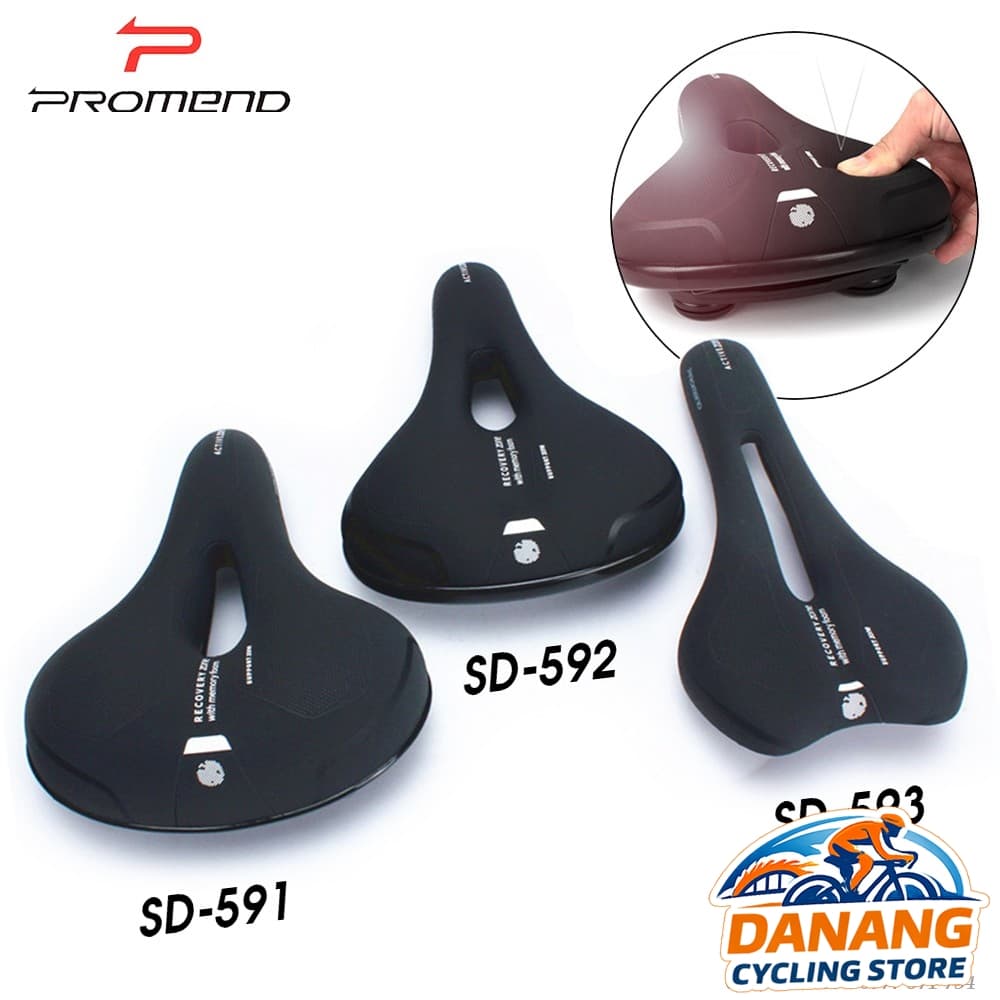 Yên Xe Đạp Thể Thao PROMEND SD 591 592 593 Yên Mềm Êm