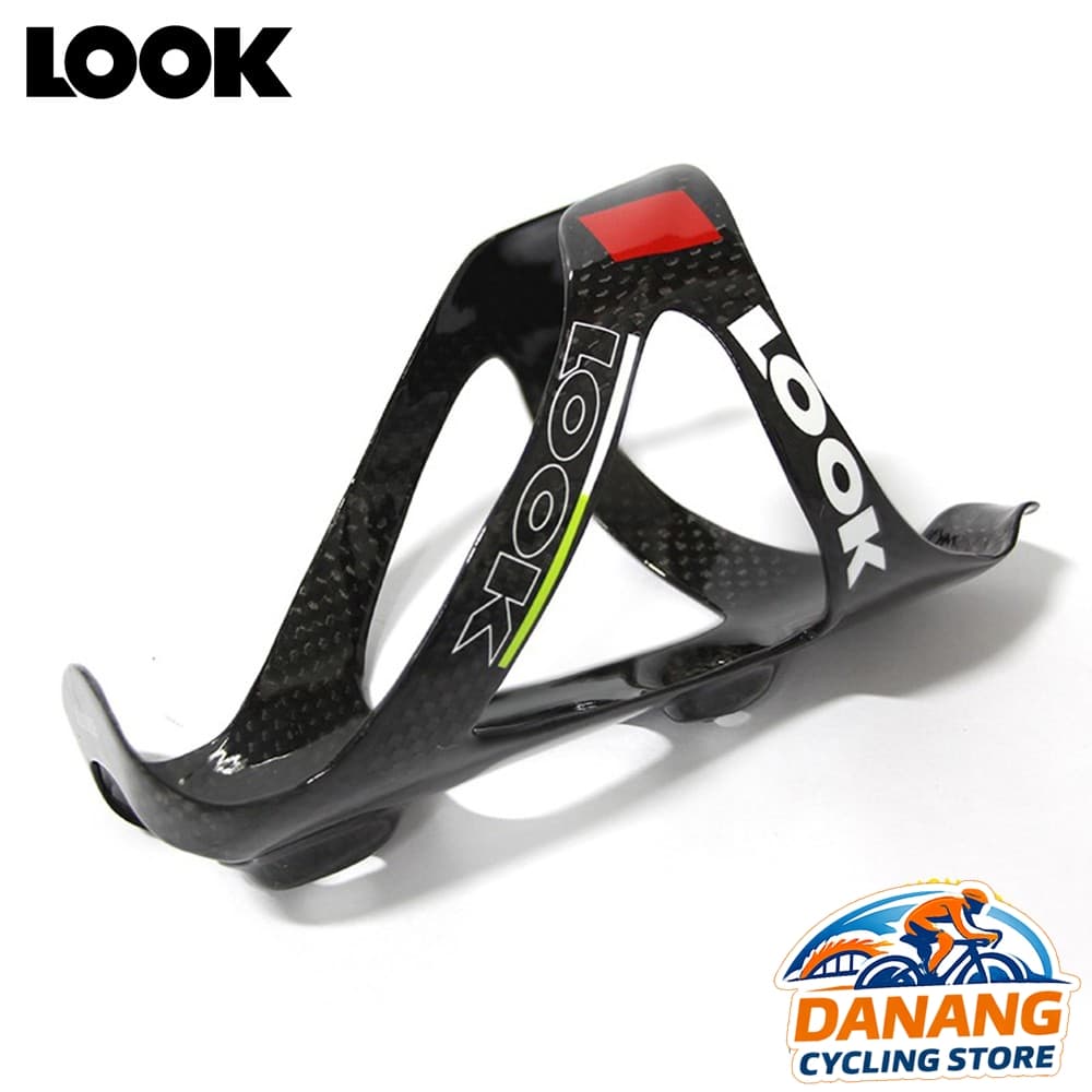 Gọng Rọ Đựng Bình Nước Xe Đạp Carbon 3k LOOK Siêu Nhẹ