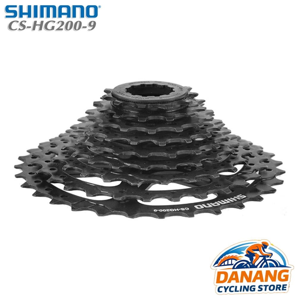 Líp Thả 9 Tầng (Cassette) Xe Đạp SHIMANO Altus CS HG200 11 32T 11 34T 11 36T Không Hộp