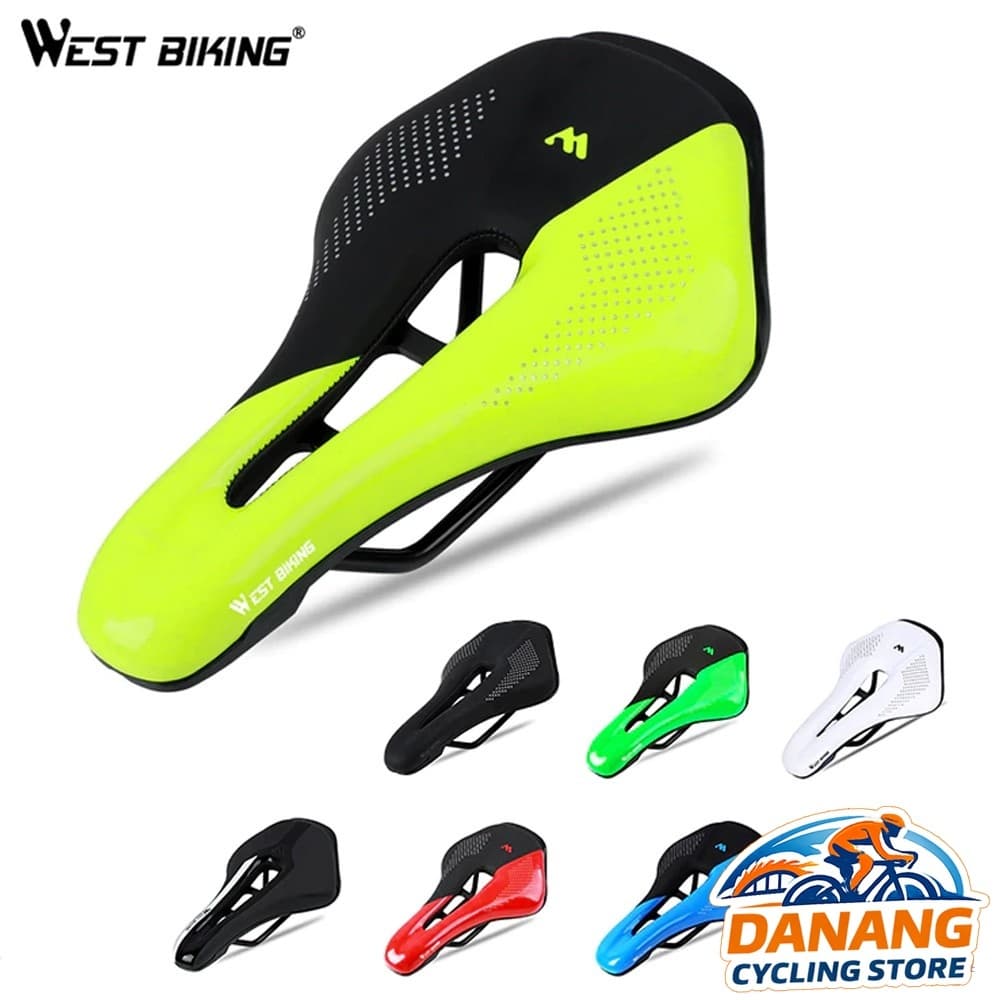 Yên Xe Đạp Thể Thao WEST BIKING YP0801101 Có Rãnh Thoát Khí