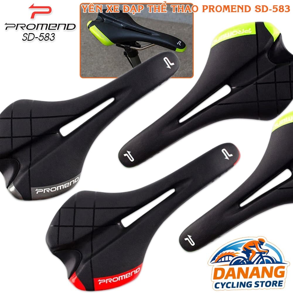 Yên Xe Đạp Thể Thao PROMEND SD 583 Êm Thoáng Khí Nhẹ