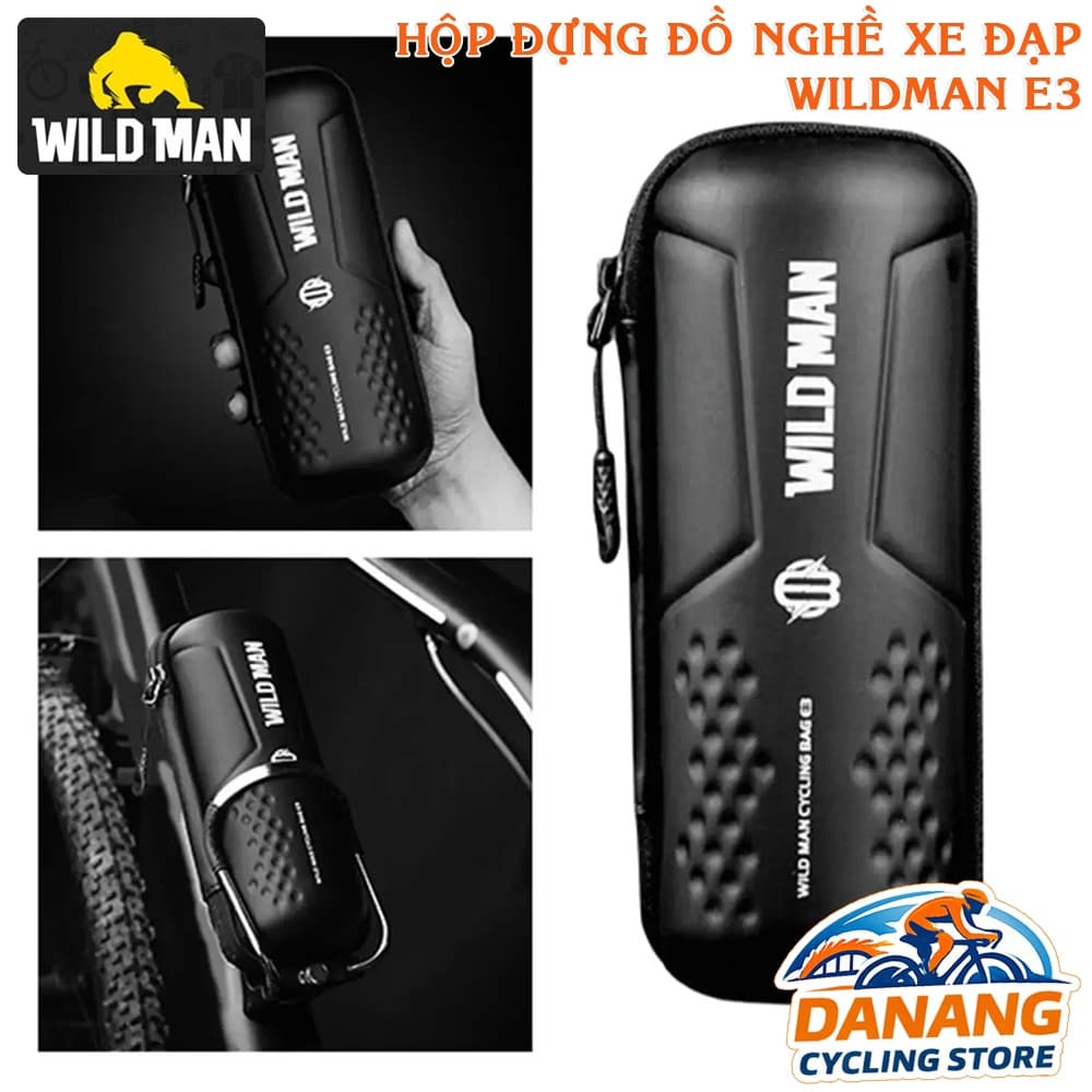 Hộp Đựng Đồ Nghề Xe Đạp WILD MAN E3 Nhỏ Gọn Bền Bỉ Tiện Dụng