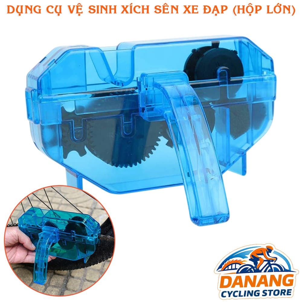 Dụng Cụ Vệ Sinh Sên Xích Xe Đạp (Hộp Lớn) Tiện Lợi Làm Sạch Nhanh