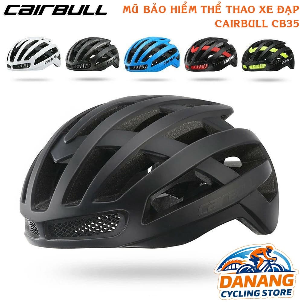 Mũ Bảo Hiểm Xe Đạp Thể Thao Cairbull CB35 Nhẹ Thoáng Khí An Toàn