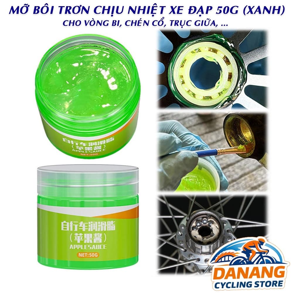 Mỡ Bôi Trơn Xe Đạp Grease Xanh 50G Chịu Nhiệt Bảo Dưỡng Vòng Bi Hub Líp ...