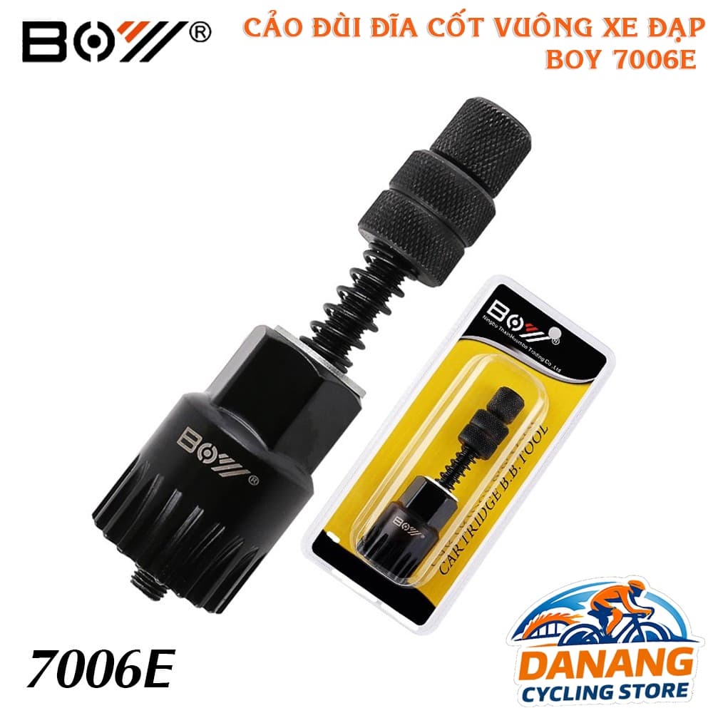 Cảo Tháo Mở Trục Giữa Cốt Vuông Cốt Bông Xe Đạp BOY 7006E Có Chốt