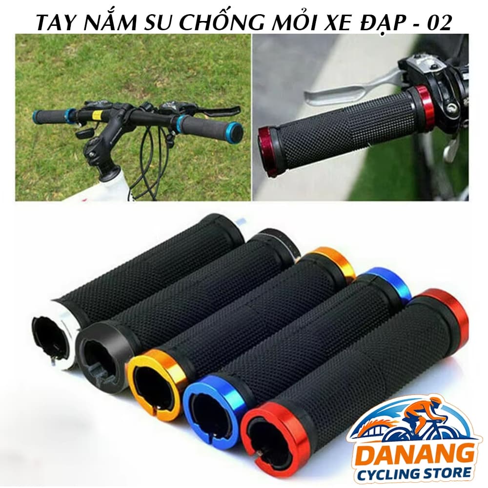 Tay Nắm Su Xe Đạp Chống Mỏi Mẫu 02 Êm Tay Chống Trượt
