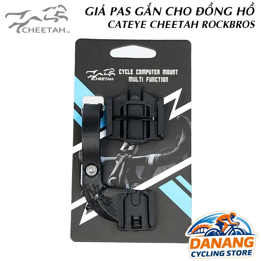 Giá Pas Gắn Đồng Hồ Xe Đạp Tương Thích CATEYE Cheetah Rockbros Chắc Chắn Dễ Lắp