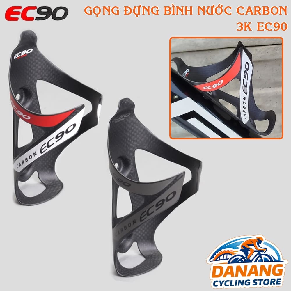Gọng Rọ Đựng Bình Nước Xe Đạp Carbon EC90 Nhẹ Cứng Bền