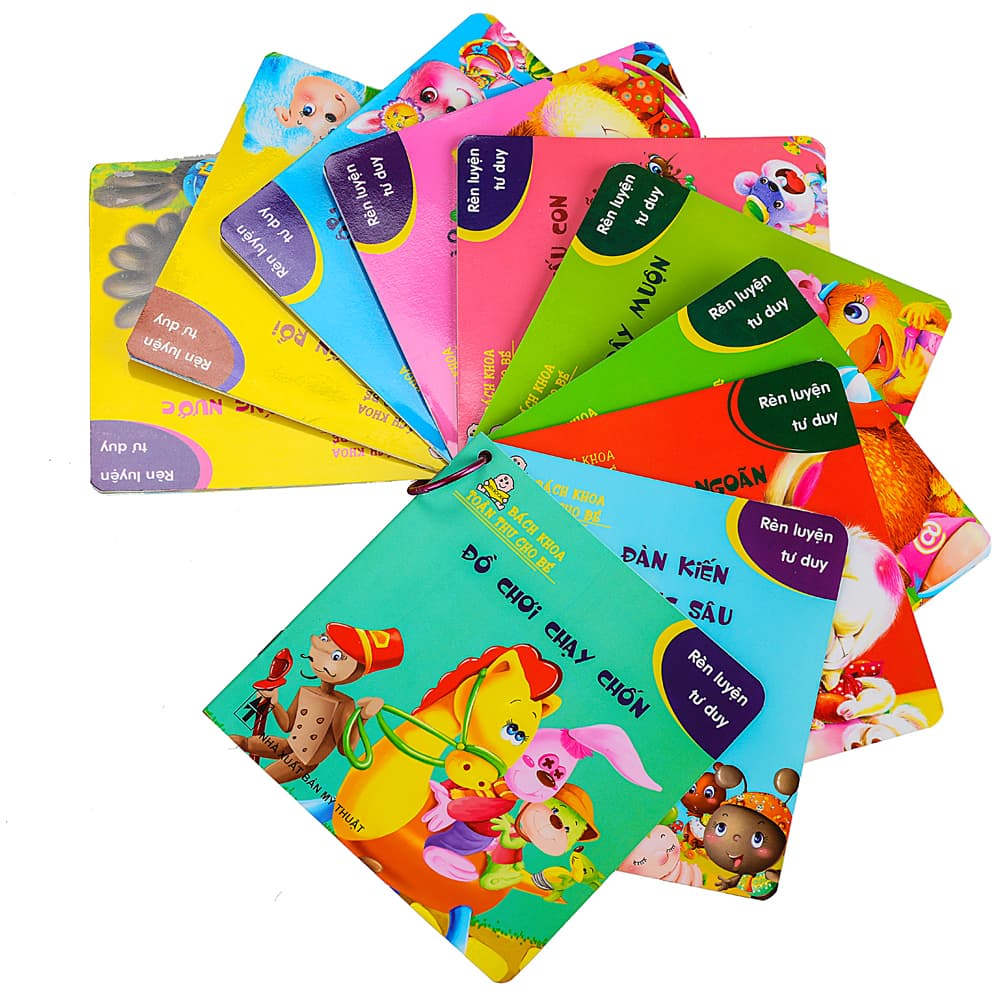 Sách Bách Khoa Toàn Thư Cho Bé Rèn Luyện Tư Duy Trọn Bộ 10 Cuốn