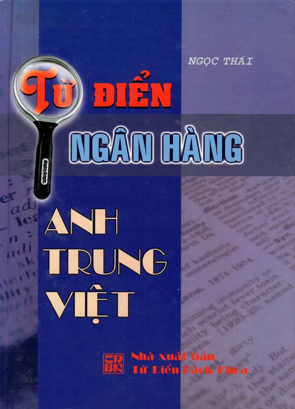 Sách Từ Điển Ngân Hàng Anh Trung Việt