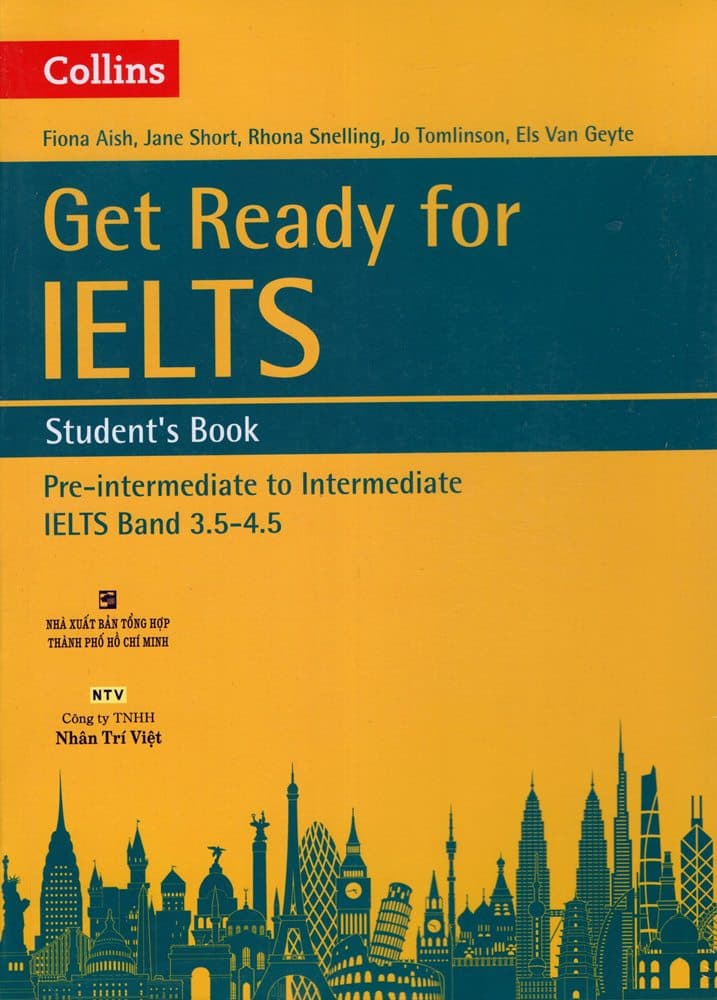 Sách Collins Get Ready For Ielts Students Book Kèm file MP3