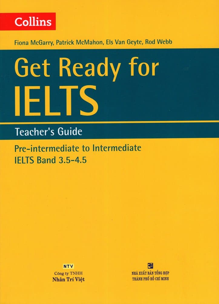 Sách Collins Get Ready For Ielts Teachers Guide