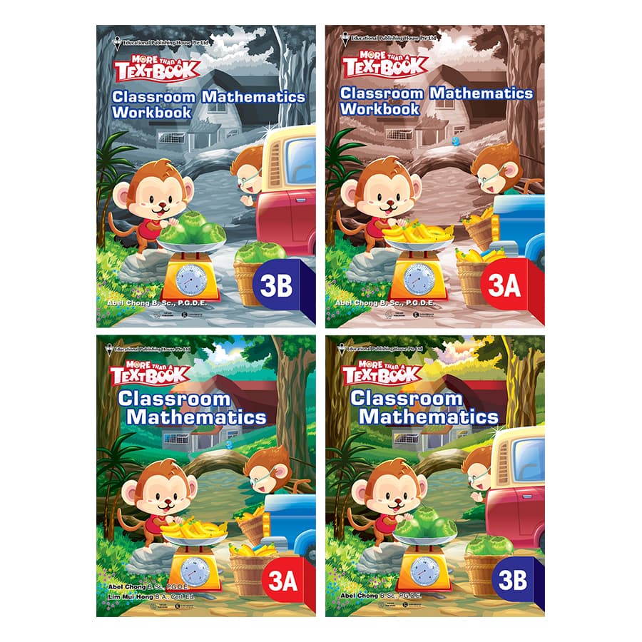 Bộ Sách Giáo Khoa Toán Singapore More Than A Text Book Classroom Mathematics Lớp 3 Trọn Bộ 4 Cuốn