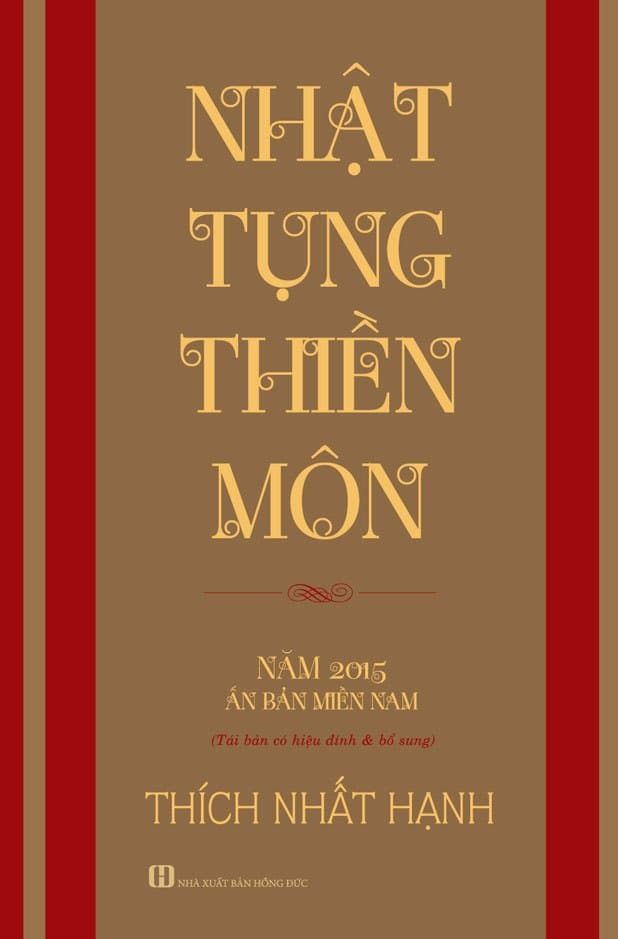 Sách Nhật Tụng Thiền Môn Tái Bản