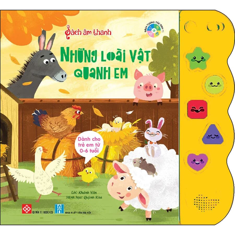 Sách Âm Thanh Những Loài Vật Quanh Em