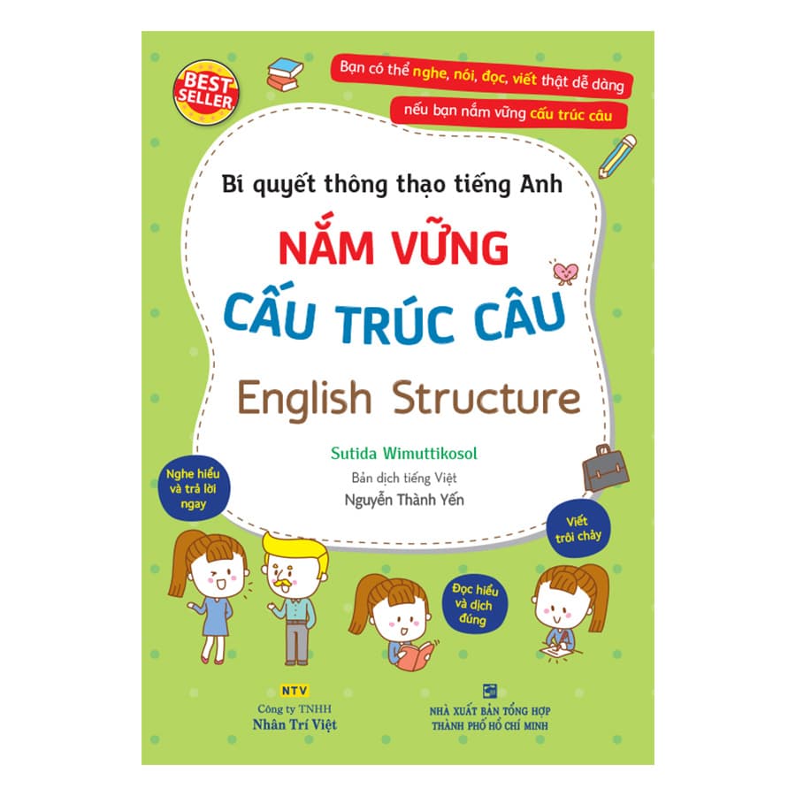 Sách Bí Quyết Thông Thạo Tiếng Anh Nắm Vững Cấu Trúc Câu