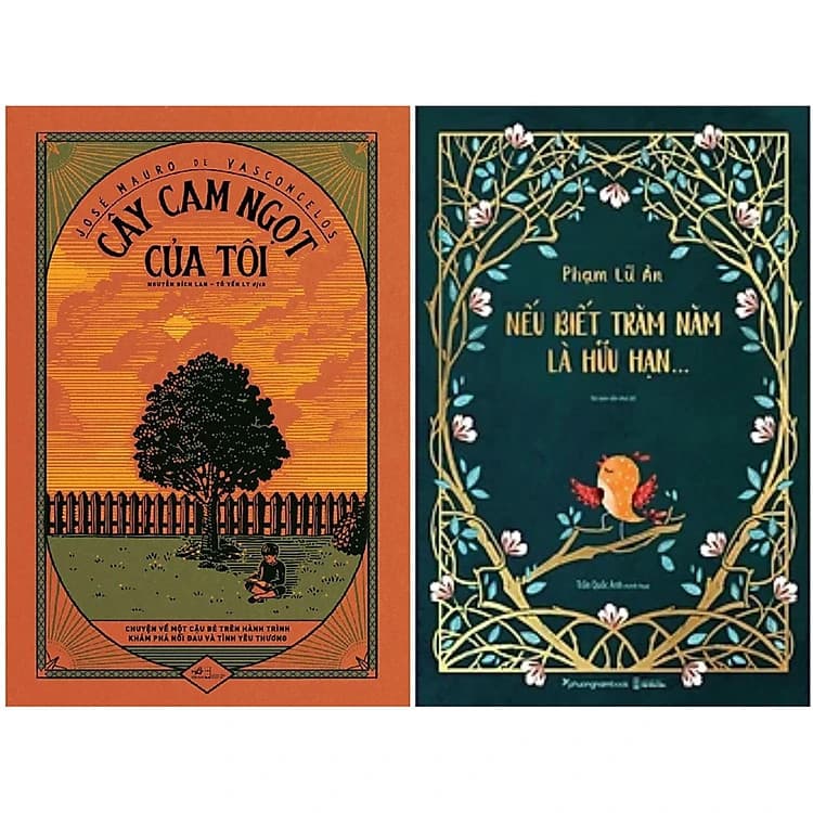 Combo 2Q Cây Cam Ngọt Của Tôi Nếu Biết Trăm Năm Là Hữu Hạn Sách Thức Tỉnh Trái TimNhận Thức Cuộc Sống