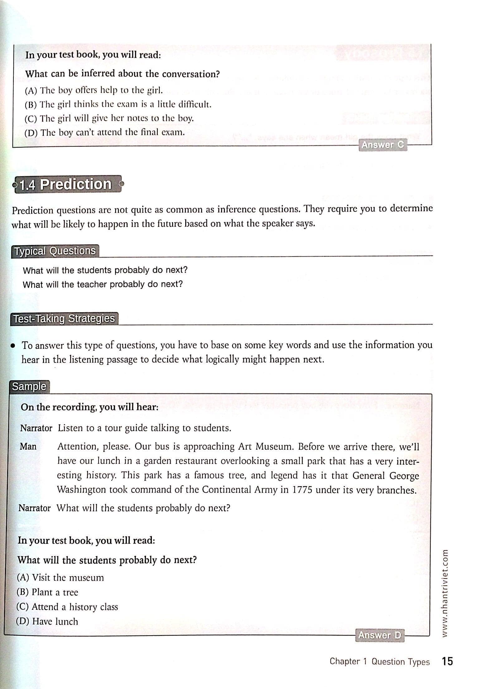 Sách TOEFL Junior Listening Kèm CD