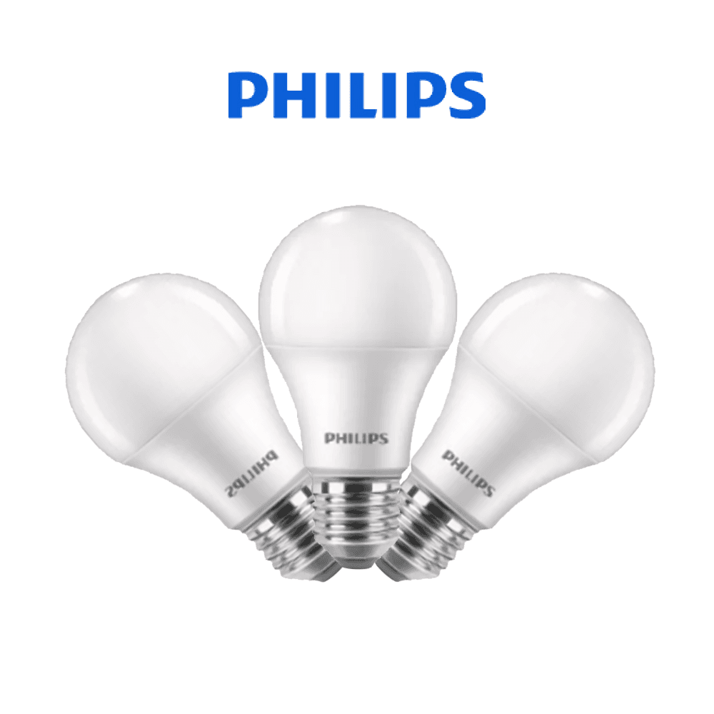 Combo 3 bóng Philips LED bulb Essential E27 11W ánh sáng trăng 6500K
